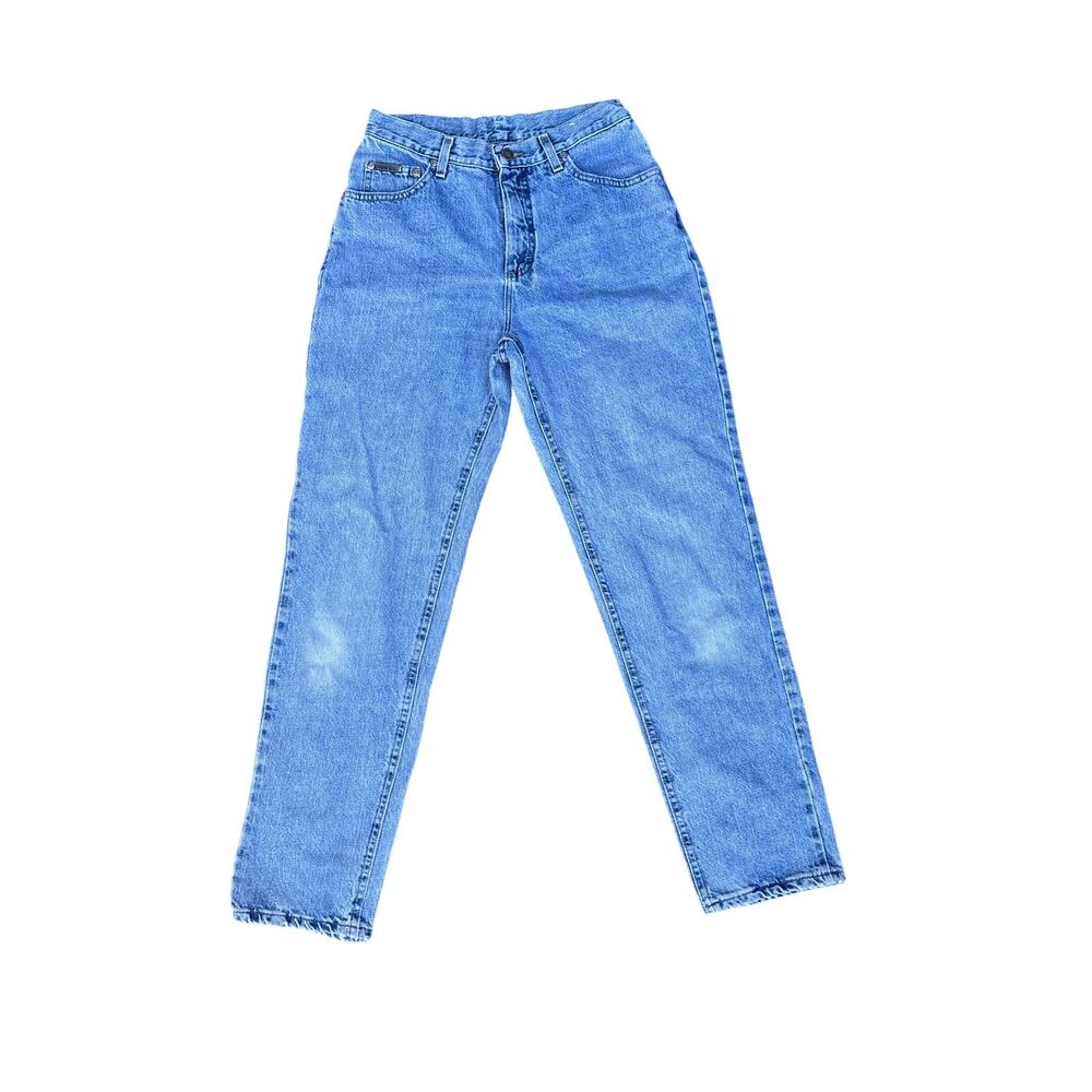 Vintage 90s Riveted by Lee High Rise Tapered Mom Jeans 30